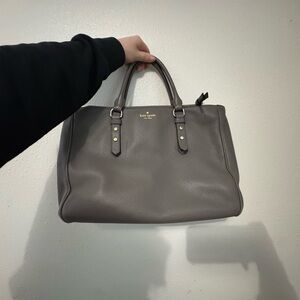 Kate Spade pebble grey Satchel Bag